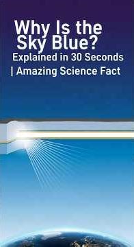 Why Is the Sky Blue? Explained in 30 Seconds | Amazing Science Fact