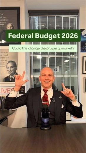 FEDERAL BUDGET 2026 🚨 Could this change the property market? 🏡 #Budget2026 #Finance #Property #FYP