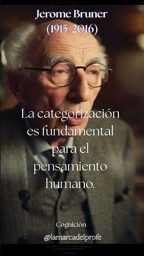 Jerome Bruner: el psicólogo que cambió la forma de aprender.