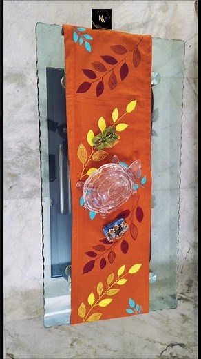 DIY easy table runner.