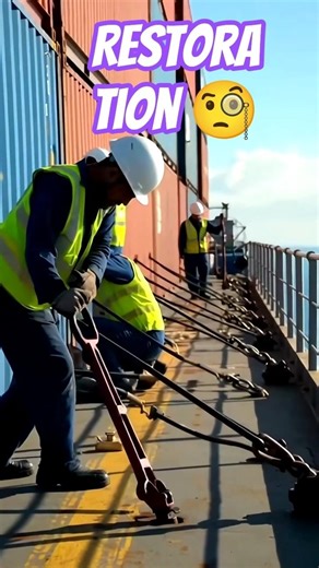 Containers Crew Safe Hai 🙏🧐#shorts #ytshorts #shiplife #dailyvlog #lighthouse #marineservices