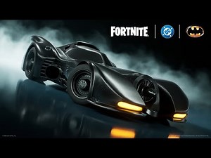 Batmobile (1989) Speeds into Fortnite