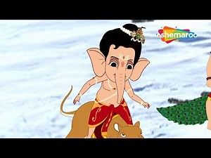 Gana Gana Di Song for Kids | Top Bal Ganesh Movie Song | Shemaroo Kids