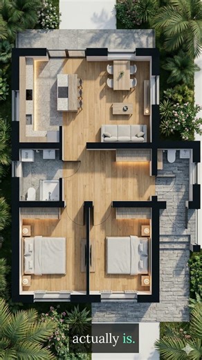 Tiny 80m² Home with a Genius Floor Plan