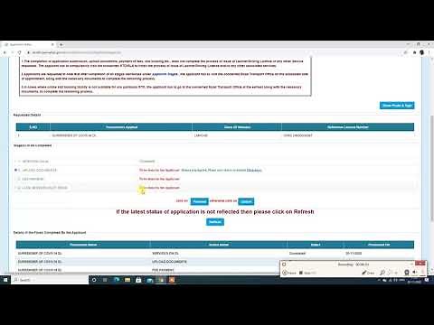 How to Surrender one Class of Vehicle from Driving License