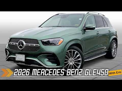2026 Mercedes GLE 450 Review: Manufaktur Ireland Mid Green is STUNNING!