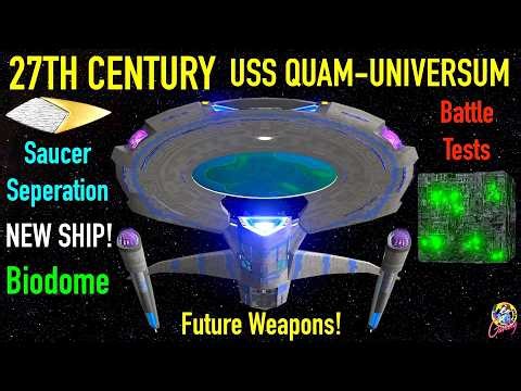 Greystar's NEW 27th Century Federation Starship - Battle Tests! - Star Trek Starship Battles
