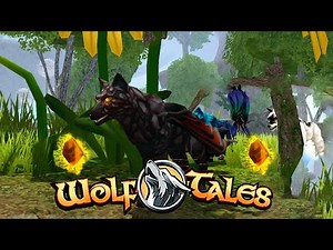 Собираем осколки летающим волком на небесных островах 🌺 Wolf Tales