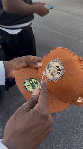 (HALF BAXTARD) on Instagram: "Pops went chill fit on a Sunday and you can’t forget the SCRAPE Yankees hat floating by the Forgiato’s 😮‍💨🤝🏾🔪 ft @_derrick4real #SCRAPED #art #explore #style #atlanta #inspo #explorepage✨ #viralpost #SCRAPEhat #hats"