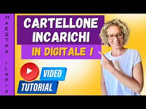 TUTORIAL - Creare cartellone incarichi classe con Canva