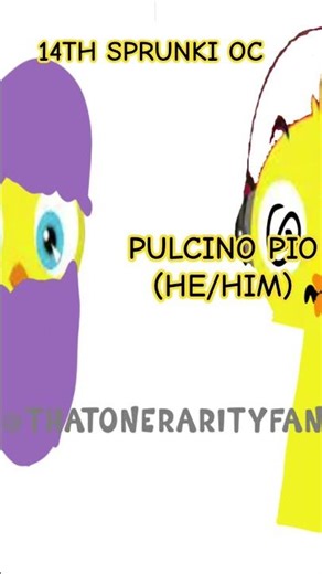 My Sprunki OC: Pulcino Pio (sound credits: ‪@kie2d‬)
