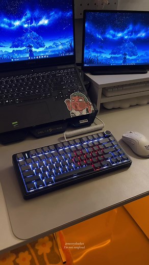 AULA F75 Heart-Shaped Backlight Customization