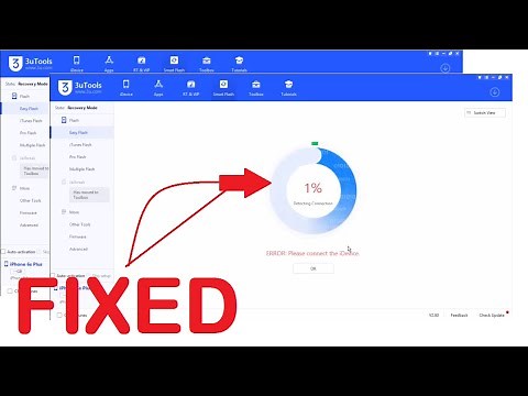 3uTools 1% Error Connection FIXED.