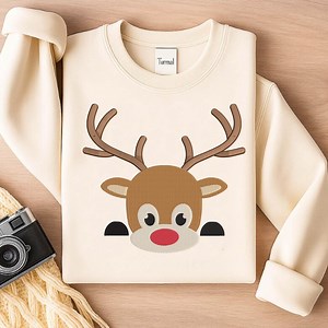 Reindeer Embroidery Designs: Multi-size Christmas Machine Files (download) - Etsy Canada