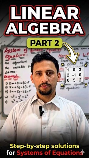 Master Linear Algebra & Get Into UET Peshawar Computing Without Entry Test!