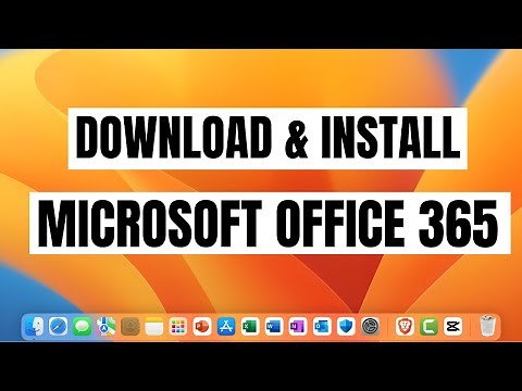 How To Install Microsoft Office 365 on Mac for Free | 2025