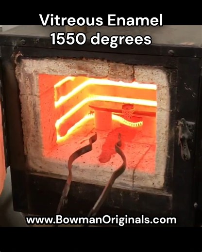 Learn about the Art of Enamel: Vitreous Enamel vs Resin Epoxy. https://www.bowmanoriginals.com/blog/the-art-of-enamel-vitreous-enamel-vs-resin-epoxy/ | Bowman Originals