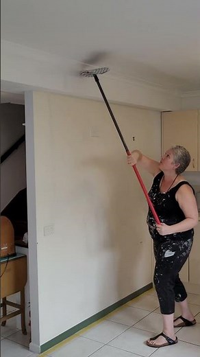 The Easy Way To Clean Ceilings & Walls #paintprep #shorts #shortvideo