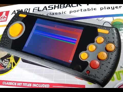 Classic Game Room - ATARI FLASHBACK PORTABLE review