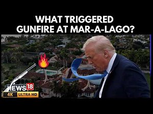 Trump Assassination Attempt | US Secret Service Kills Armed Man Outside Trump’s Mar-a-Lago | 4K