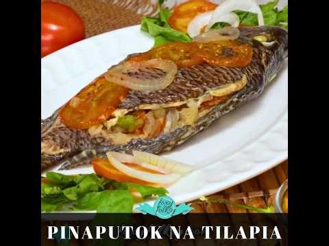 Grilled Whole Tilapia Recipe Pinaputok Filipino Style Fish