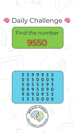 Find 9550: The Ultimate Number Search Challenge