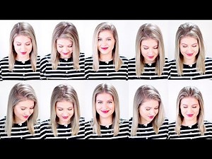 10 MODERN HAIR PARTING LINES | Milabu