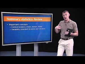 Intro to statistics with R - Measures of Variability