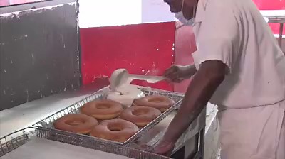 1.6M views · 3.5K reactions | CHICAGO PROUD: 81-year-old owner Burritt Bulloch's popular donut shop on the city's South Side was vandalized during the unrest a couple weeks ago. That's when one loyal customer stepped-up to help. https://abc7.ws/3ho2VQ4 | ABC 7 Chicago | Facebook