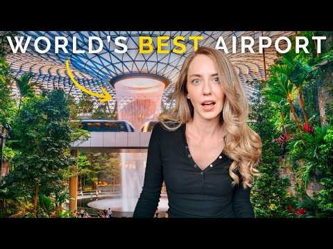 I spent the day at Singapore's INSANE Changi Airport 🇸🇬
