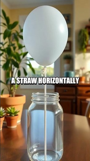 Simple Homemade Barometer Experiment