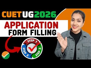 CUET 2026 form filling step by step process | CUET UG form filling process video | CUET UG 2026