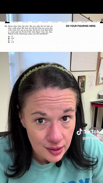 ACT Math: an unusual probability question. #actmath #actprep #learnmath #studytok #junioryear