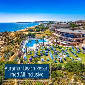 På Auramar Beach Resort I Algarve får du All Inclusive, mange faciliteter og den smukkeste udsigt 😍 Det ligger tilmed tæt på Europas bedste strand. Og det kan allerede bestilles til sommeren 2019 👍 👉 http://bit.ly/2A00phh | Bravo Tours
