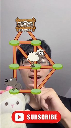 Help the Sheep Escape from the Angry Wolf 😱🐺 #rinkujha