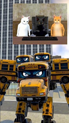 BUILD TRANSFORMERS PIECE BY PIECE! LIGHTNING MCQUEEN SCHOOL BUS FIRE TRUCK GMOD 3D ANIMATION