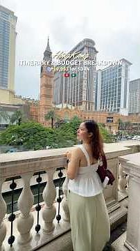 Hong Kong and Macau Travel Guide 🇭🇰🇲🇴 5 days itinerary with complete budget breakdown ✈️ #travel