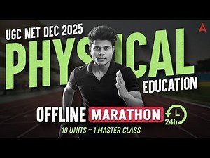 UGC NET Physical Education Marathon Class | UGC NET Physical Education All 10 Units Maha Revision