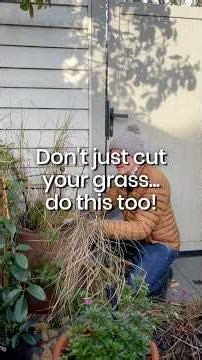 Wait! Before you cut your grass, try THIS!