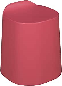 Regency DOTT Plastic Stackable Stool- Red Raspberry