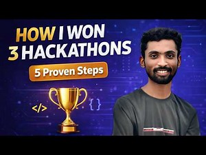 How to Win a Hackathon – 5 Proven Steps That Actually Work | Real Strategy for Students & Developers