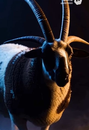 What’s true \t•\tThe animal shown is a Jacob sheep, a rare sheep breed known for having two, four, or sometimes even six horns. \t•\tThe breed did decline significantly in the UK during the 1900s and was considered rare/at risk of disappearing. \t•\tConservation breeding programs helped it recover in Britain and other countries. What’s misleading \t•\tThey’re often called “Viking sheep,” but historians aren’t completely certain Vikings introduced them. \t•\tSome evidence suggests the breed may h
