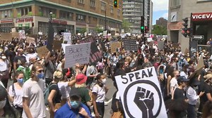 George Floyd protests: Thousands march against police brutality, racism in Montreal