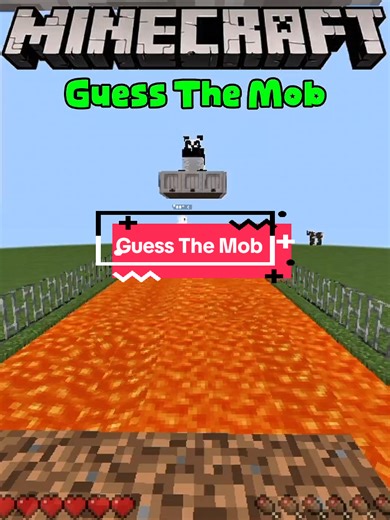 Guess The Mob Challenge in Minecraft