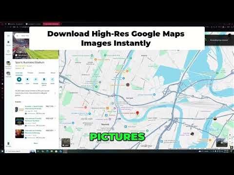 Download high resolution pictures in Google Maps Hack