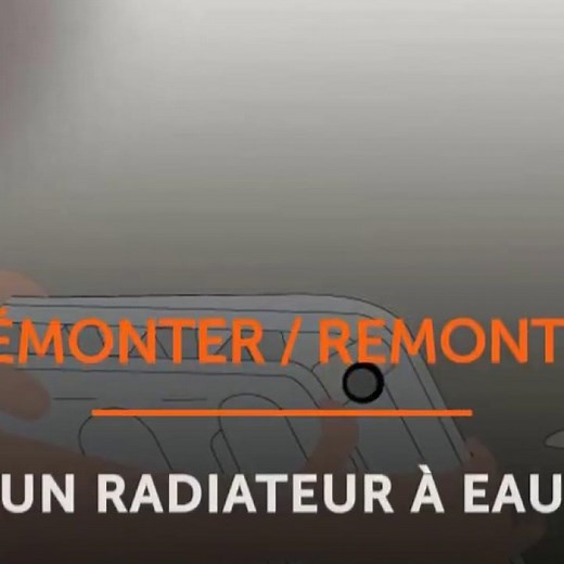 Démonter un radiateur à eau