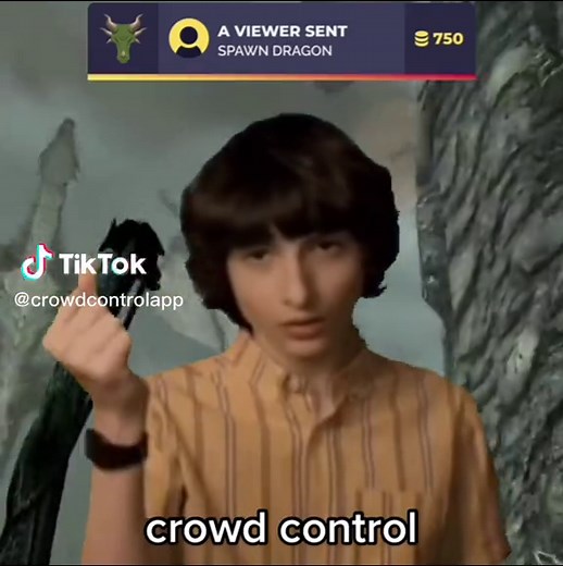 Crowd Control on TikTok