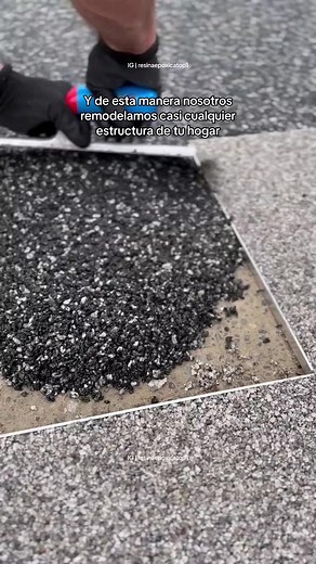 Todo sobre resina epóxica con granito y arena