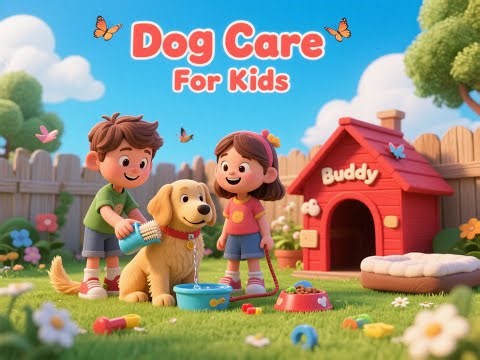 Dog Care For Kids | Dog Care Tips | Dog Grooming | Puppy Care | How To Care For Dogs | Pet Care Kids