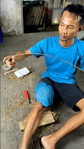How a Simple Bamboo Rod Is Made…! From Raw Bamboo to Fishing Rod 🎣🔥 | Joran Bambu Handmade